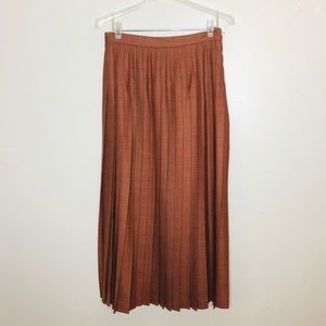 VTG jaeger pleated accordion midi skirt granny 12